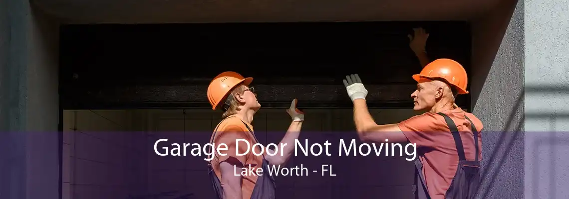 Garage Door Not Moving Lake Worth - FL