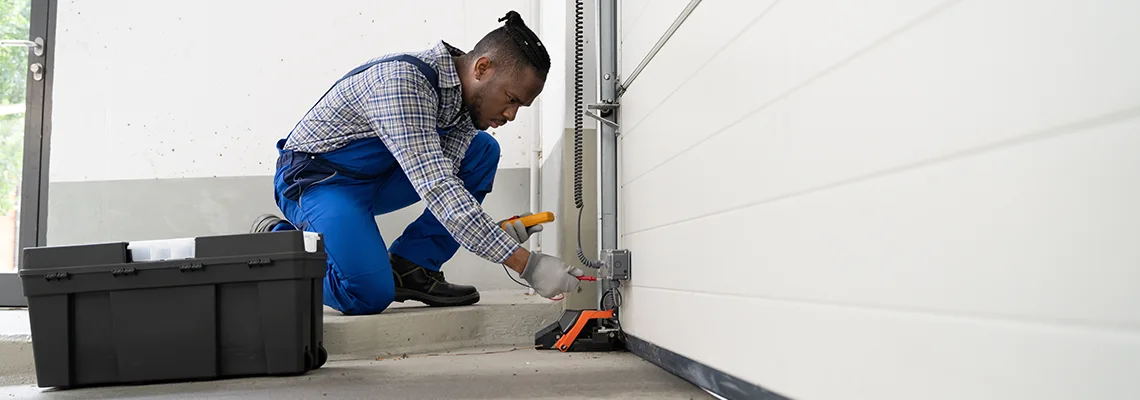 Garage Door Track Repair in Lake Worth