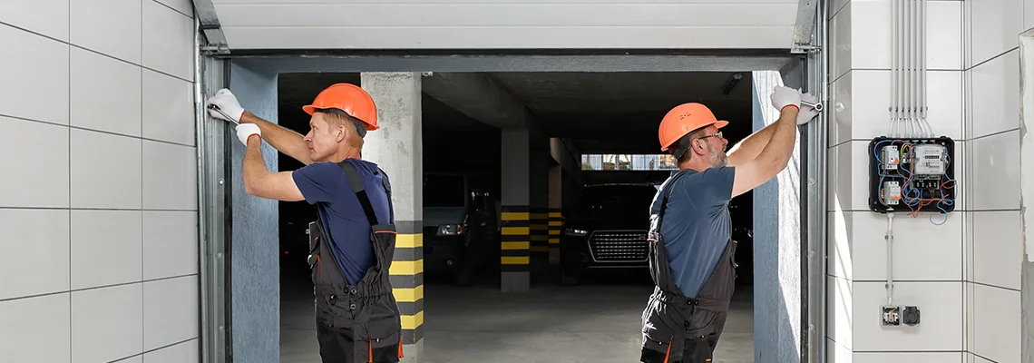 Wooden Garage Door Frame Repair in Lake Worth