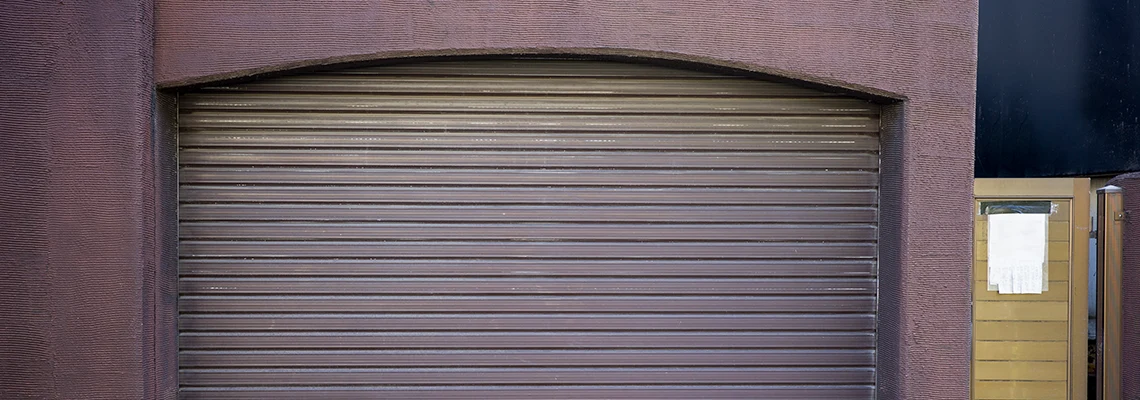 Fallen Garage Door Worn Rollers Replacement in Lake Worth, Florida